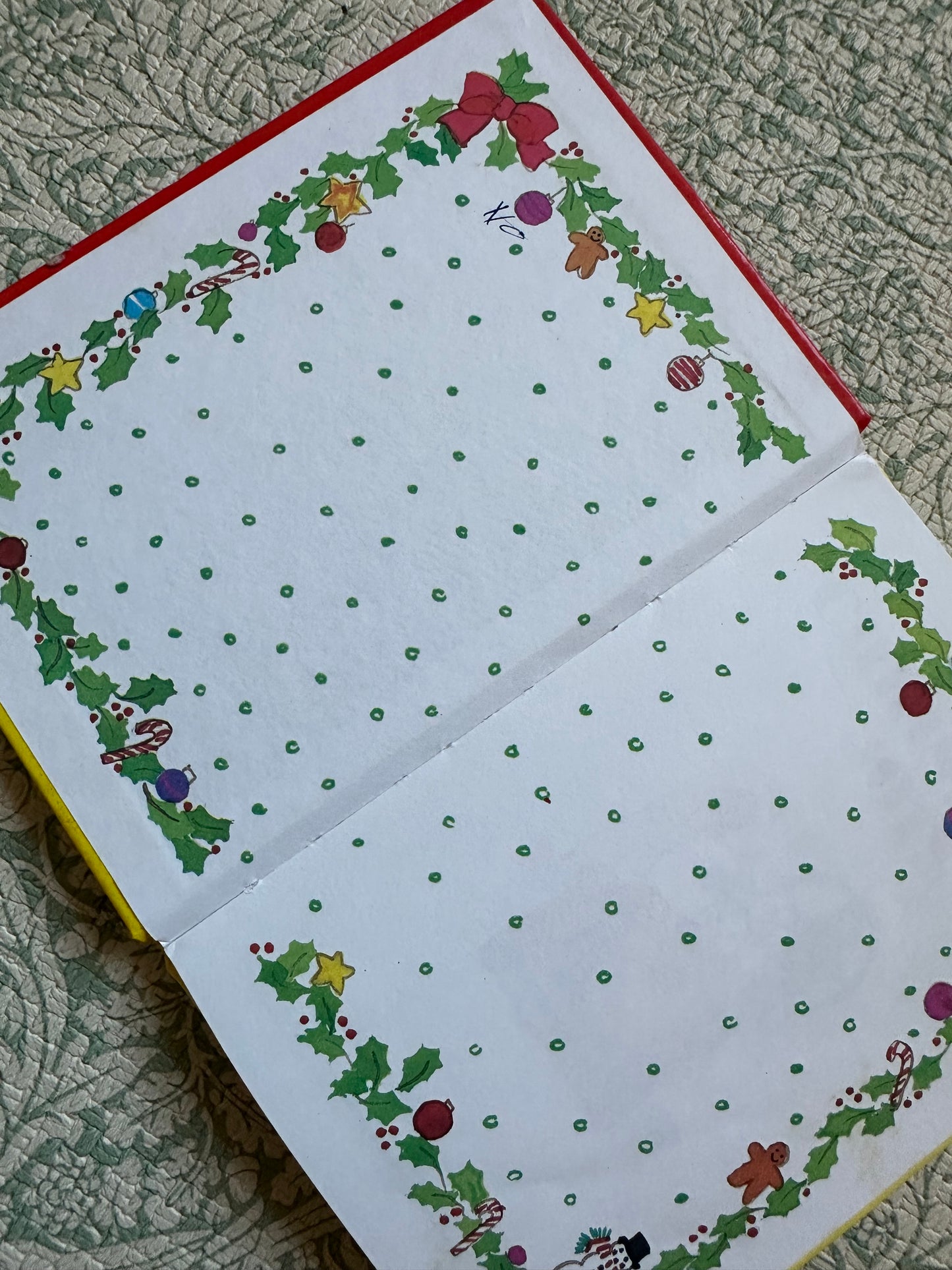 Vintage ‘Christmas Joys’ book