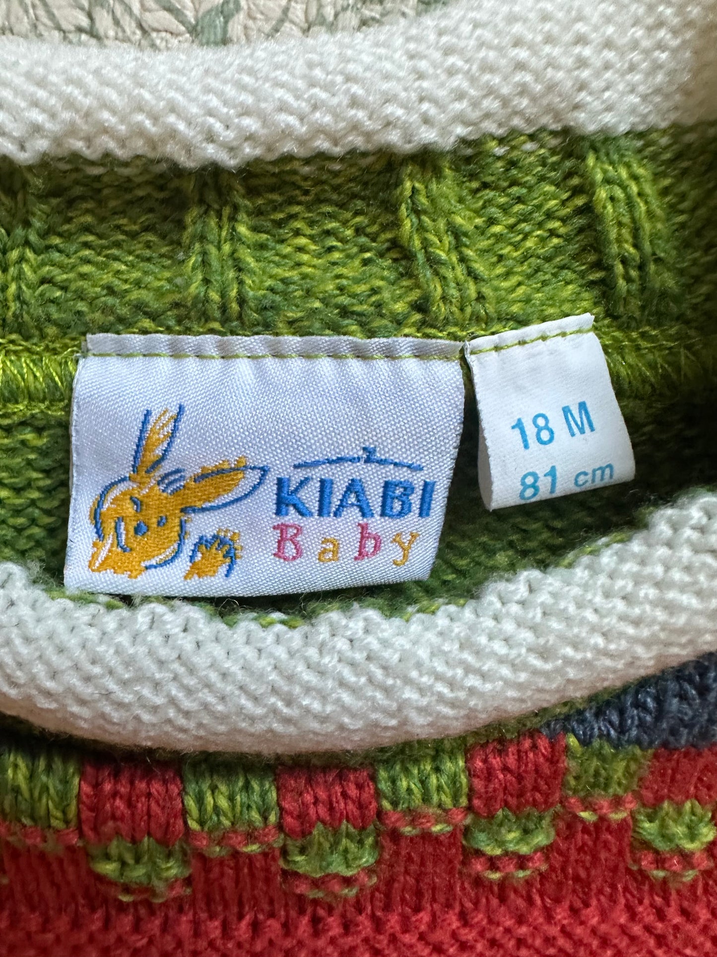 Knitted jumper 18 months