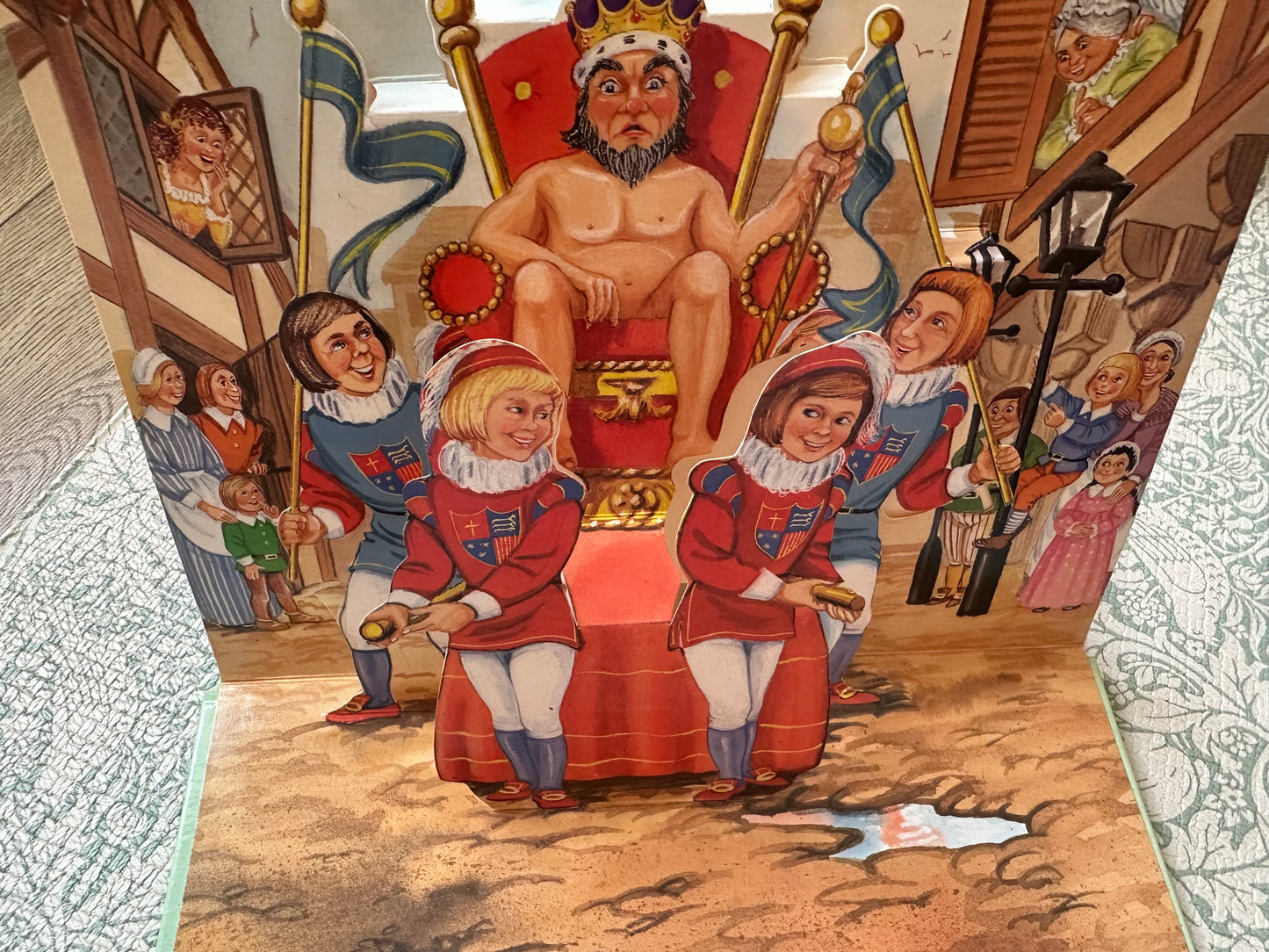 Vintage ‘The Emperor’s New Clothes’ pop up book