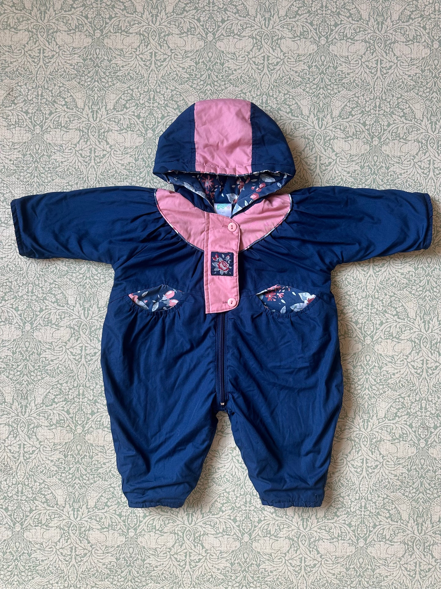 Vintage pram suit 3-6 months