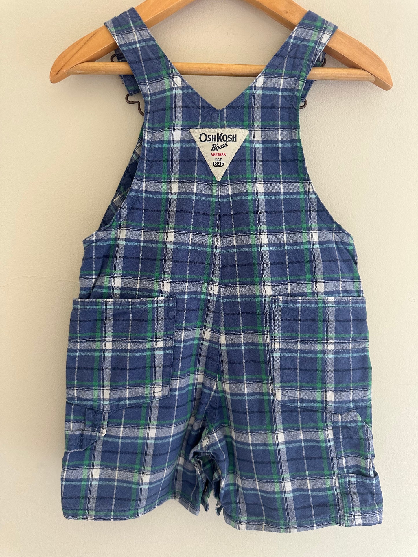 Oshkosh shortalls 12 months