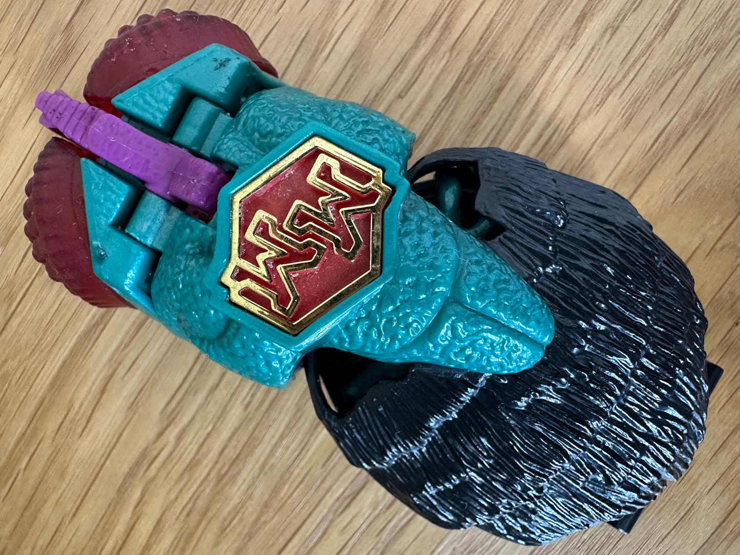 Vintage Mighty Max Doom Zone Squishes the fly