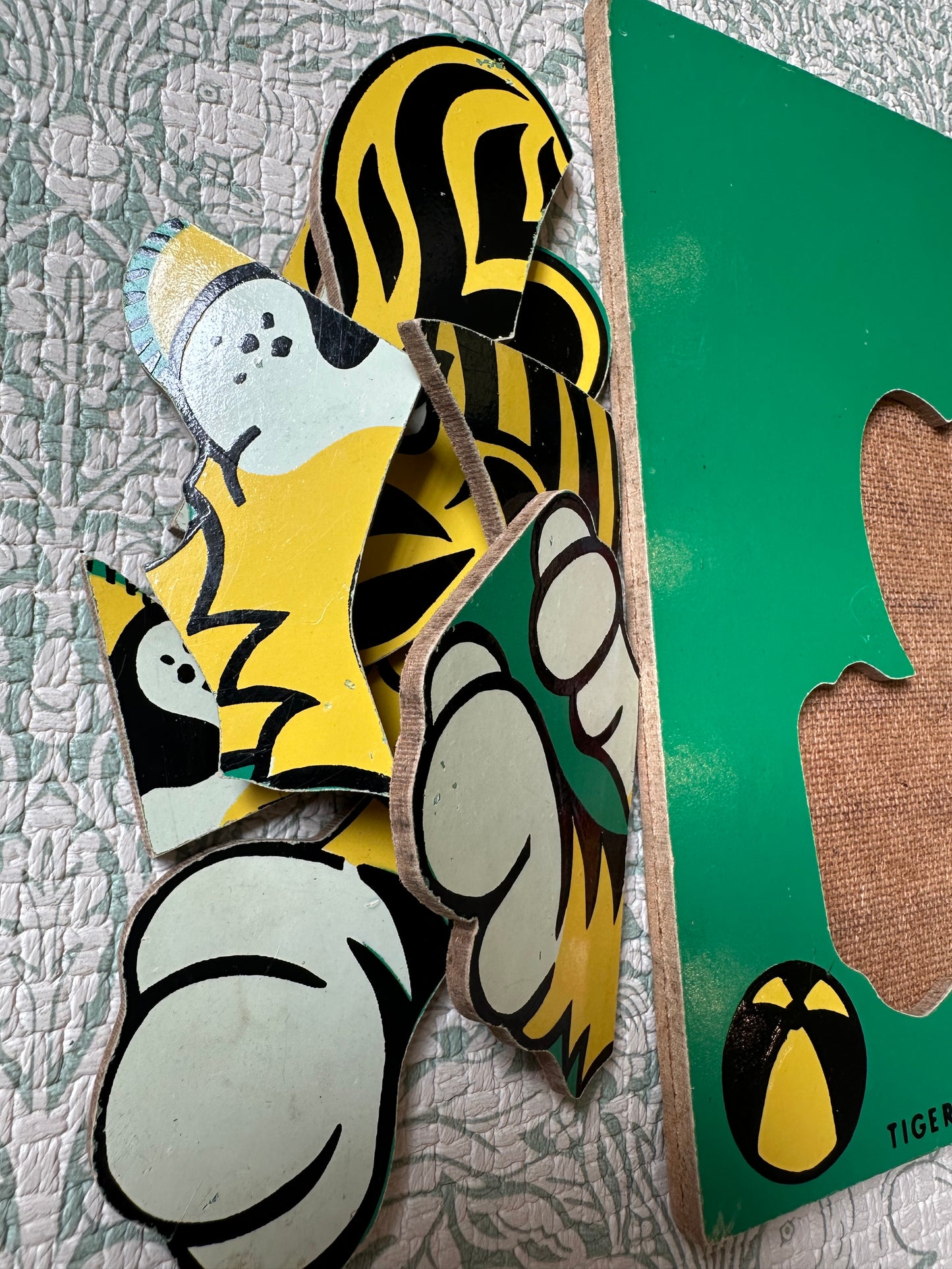 Vintage wooden puzzle