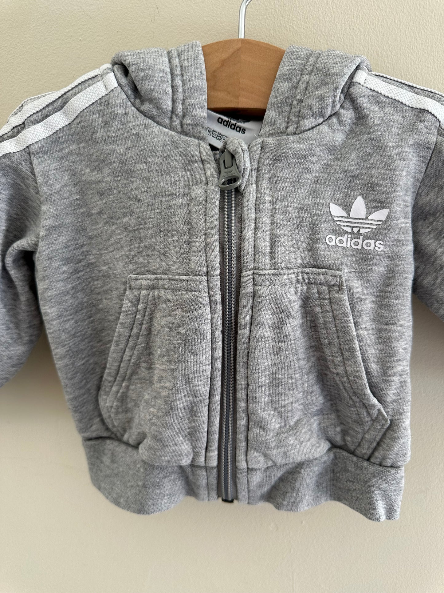 Adidas hoodie 0-3 months
