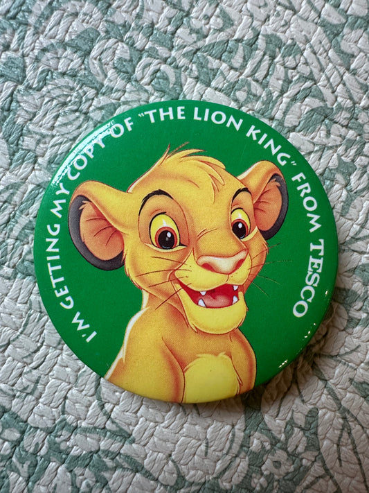 Lion King badge