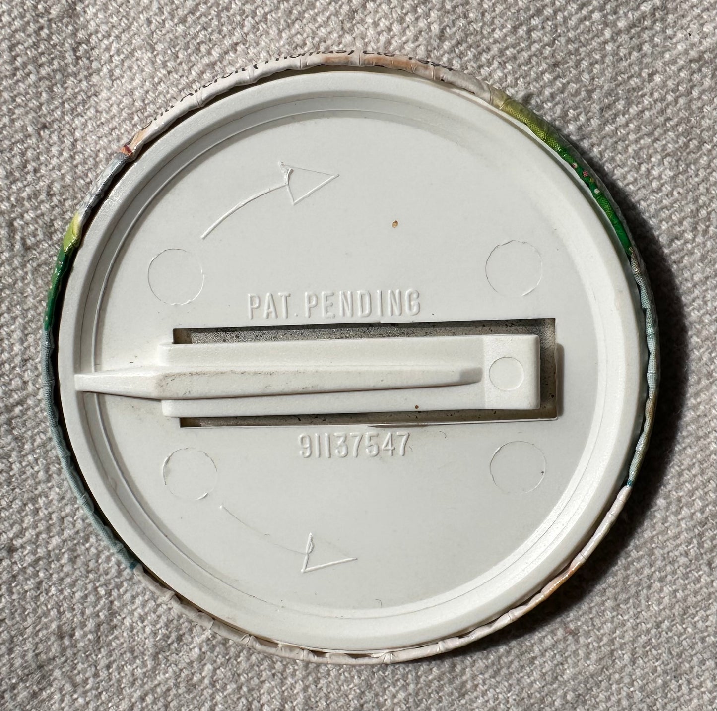 Vintage birthday badge