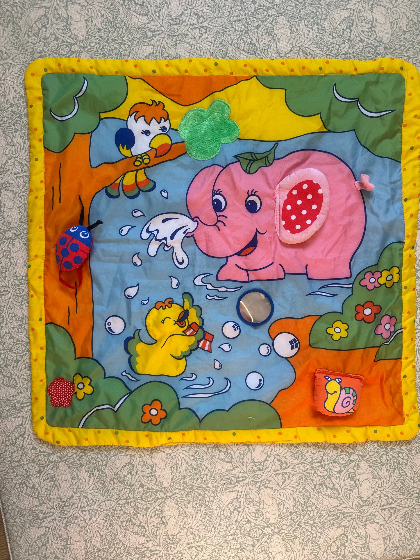 Vintage play mat