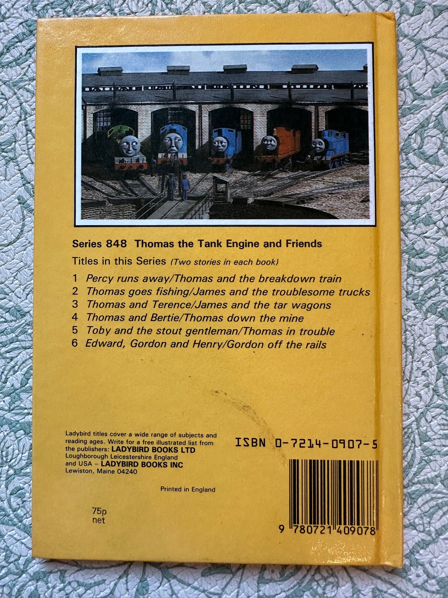 Vintage Ladybird Thomas the Tank Engine and Friends book