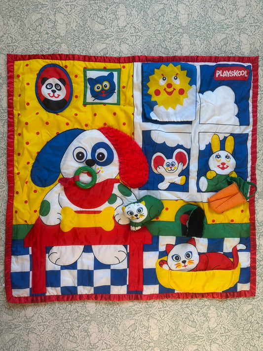 Vintage activity mat
