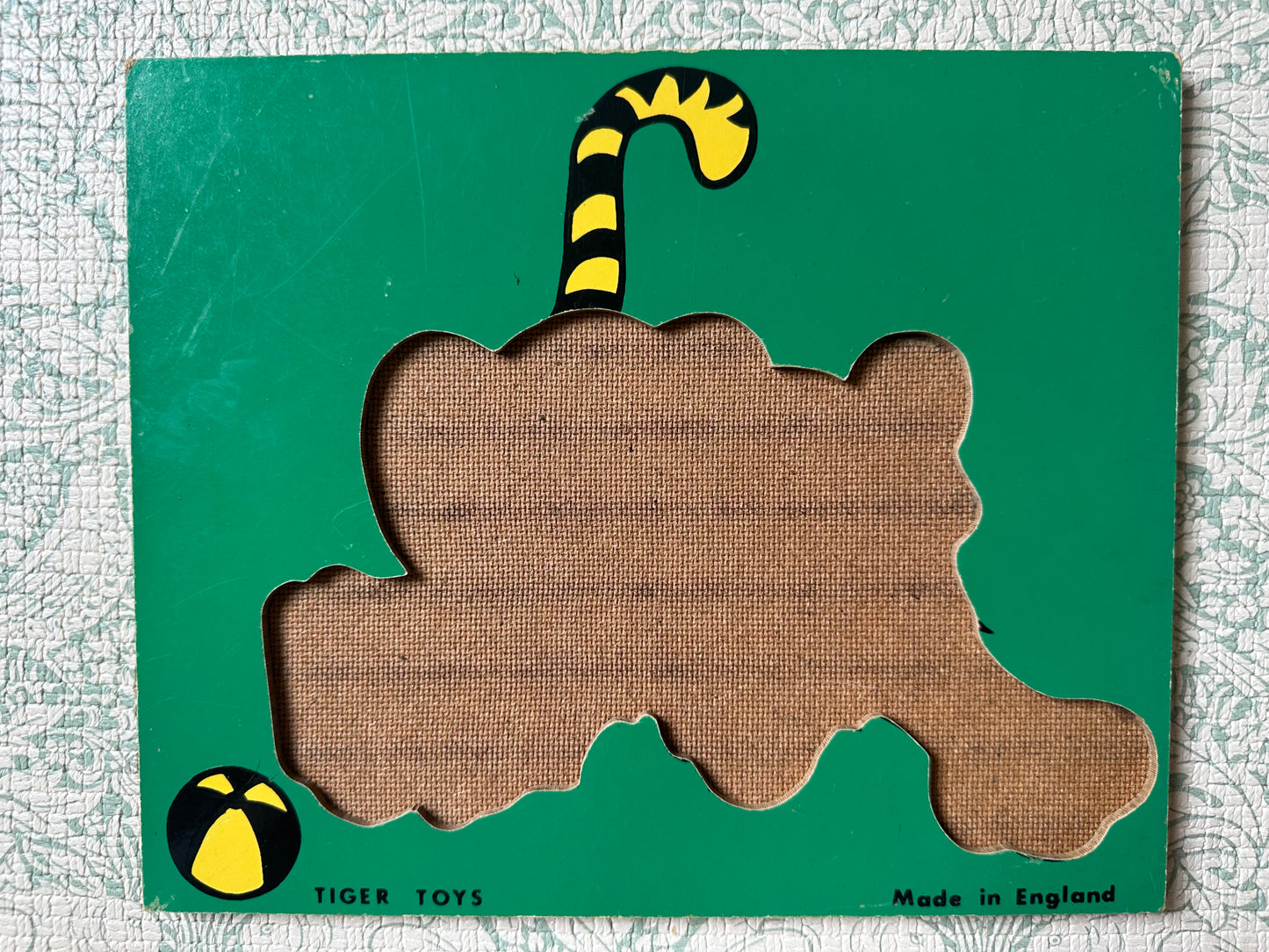 Vintage wooden puzzle