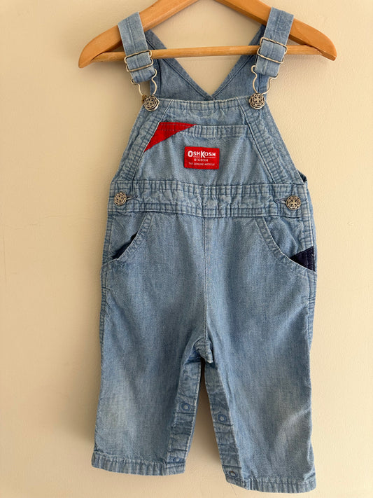 Vintage Oshkosh overalls 6-9 months