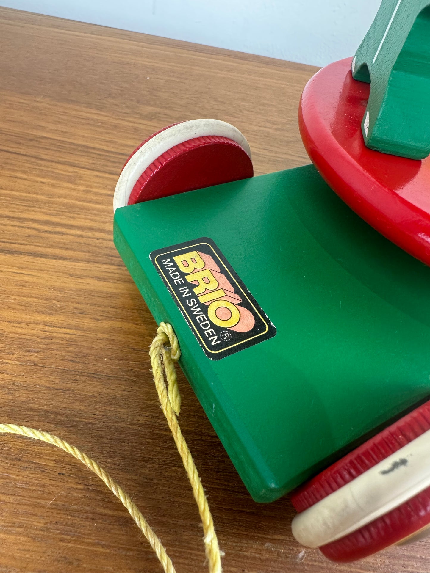 Vintage Brio pull along toy