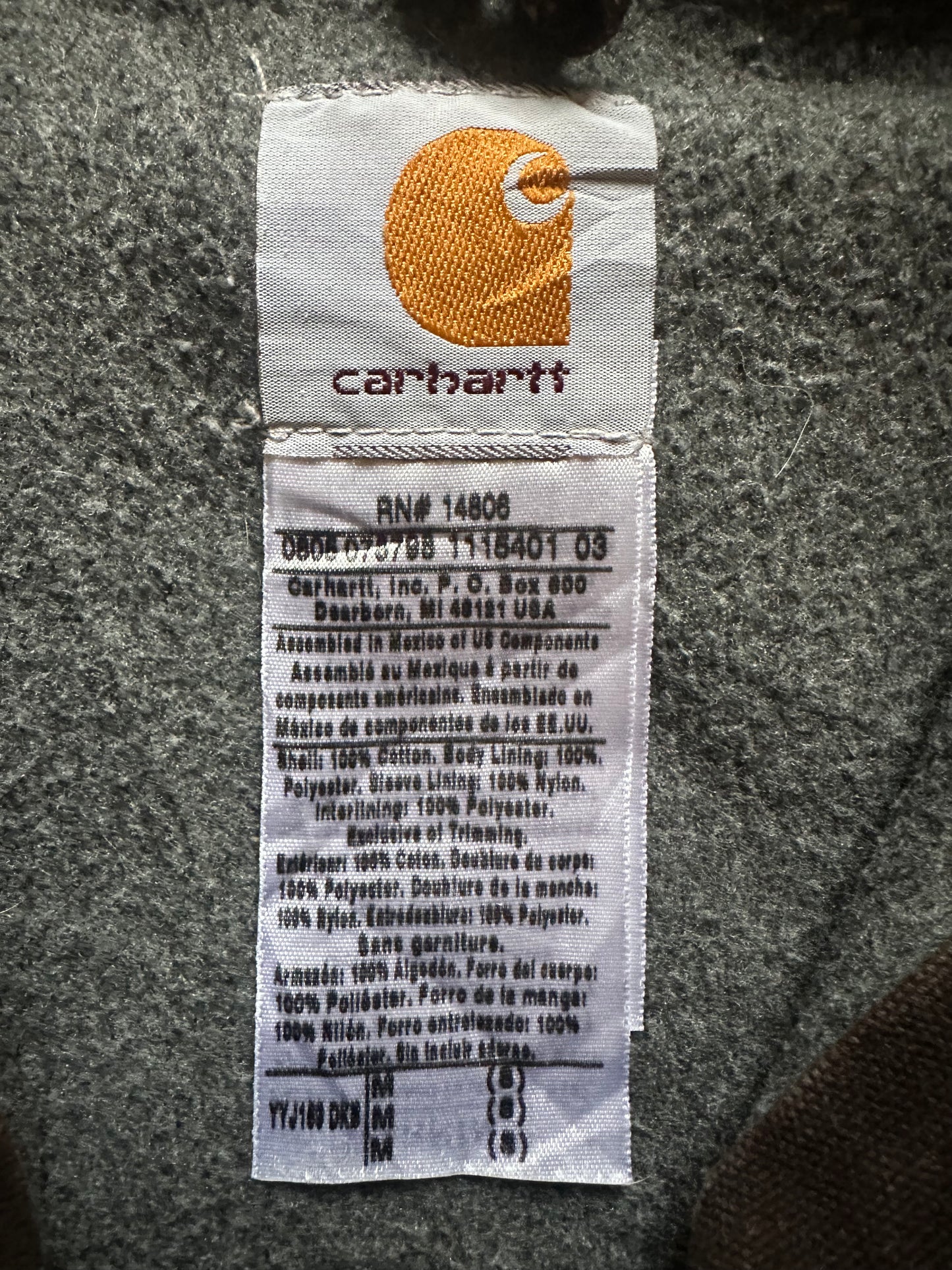 Carhartt Active jacket 8 years