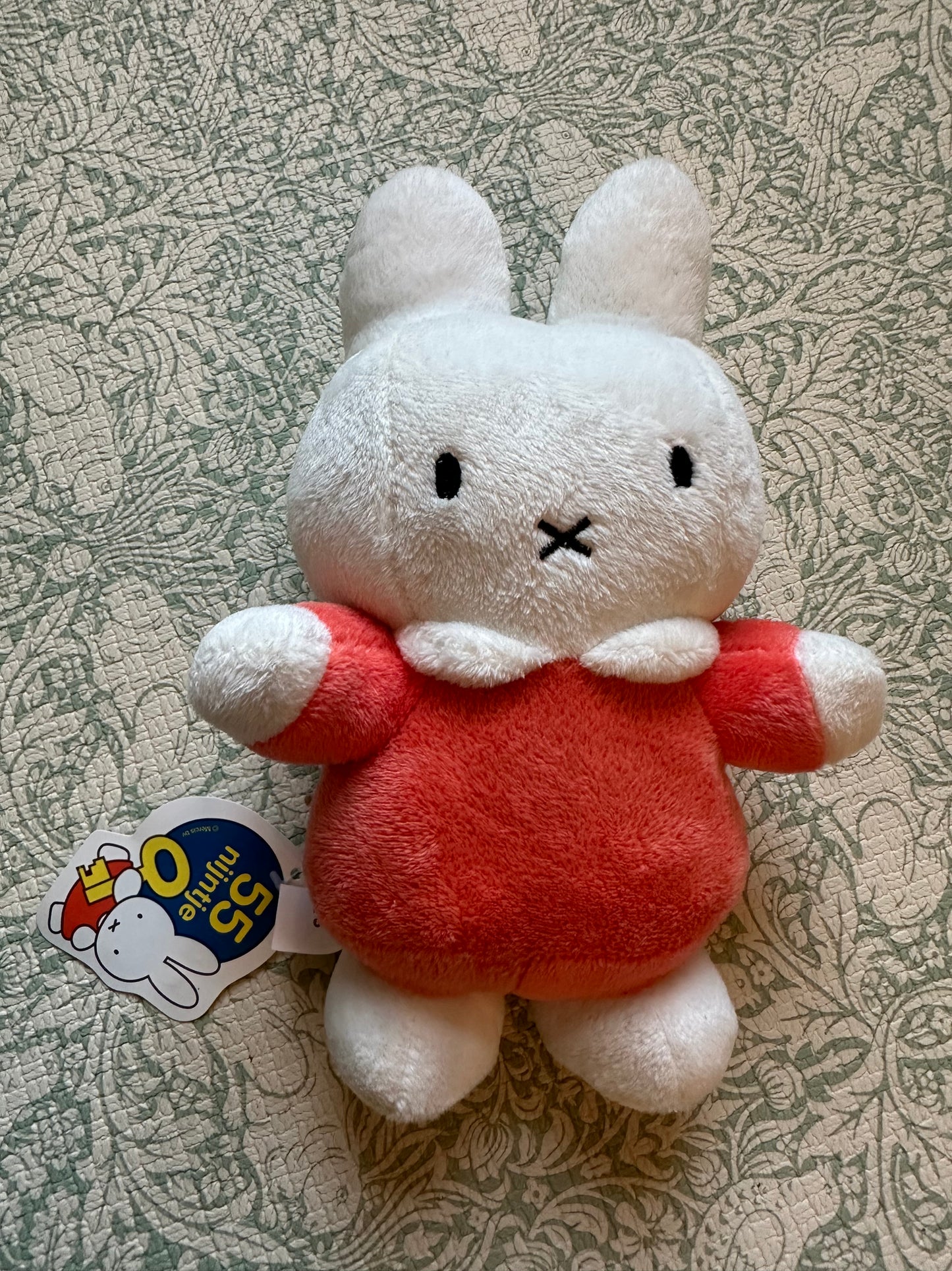 Miffy plush rattle