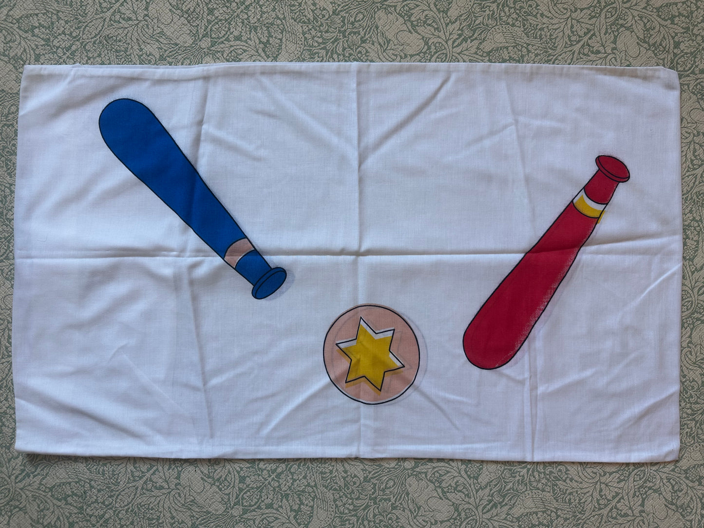 Vintage clown bedding set