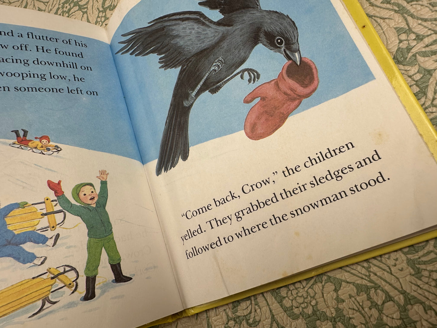 Vintage ‘The Christmas Snowman’ book