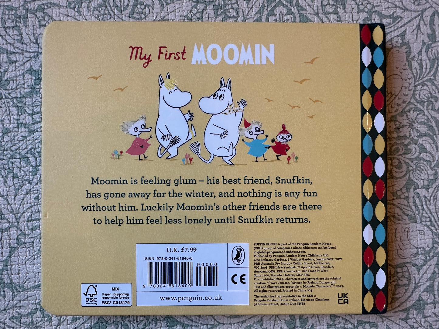 My first Moomin “Best Friends’ book