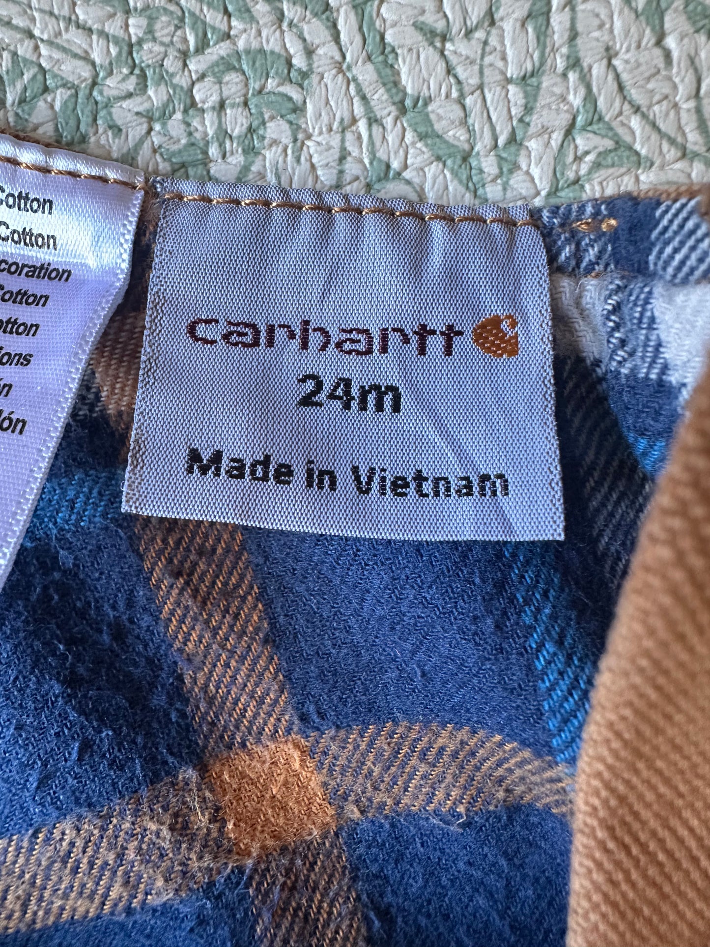 Carhartt overalls 24 months