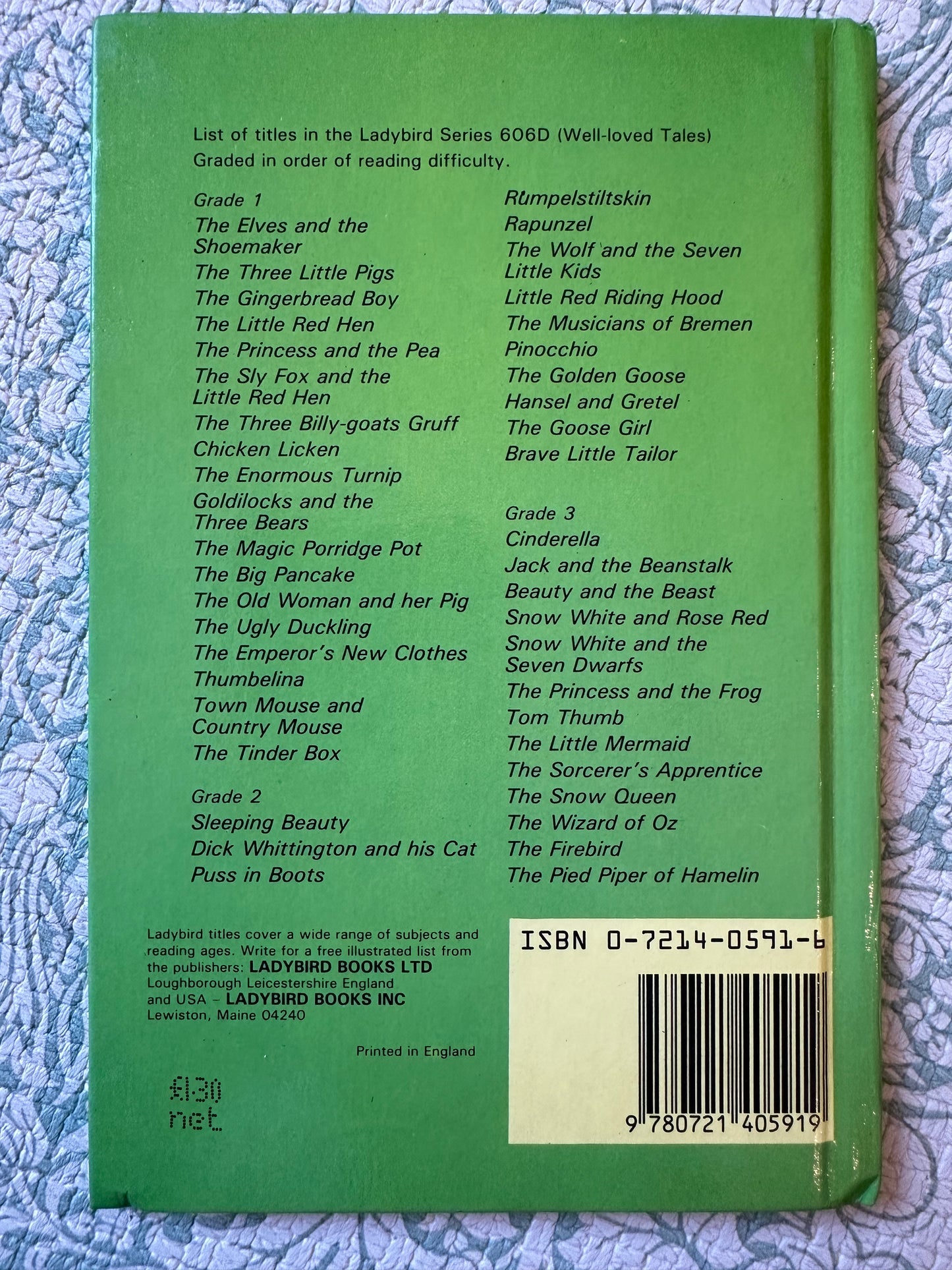 Vintage Ladybird ‘The Princess and the Pea’ book