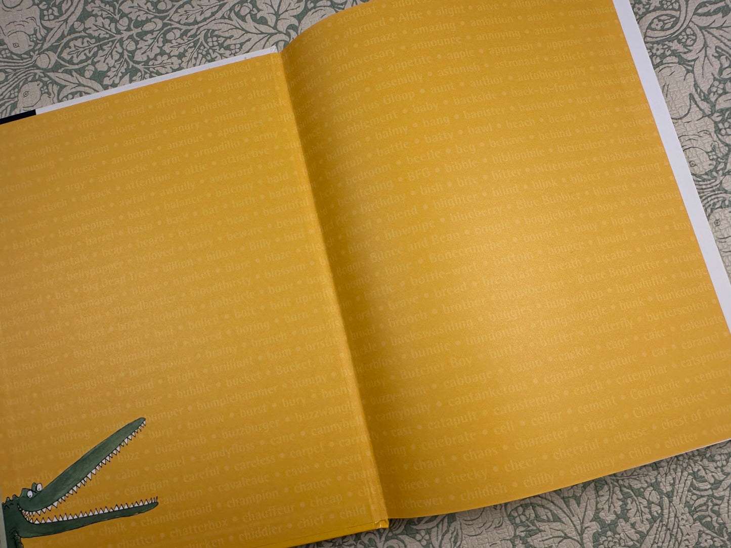 Road Dahl Oxford Dictionary