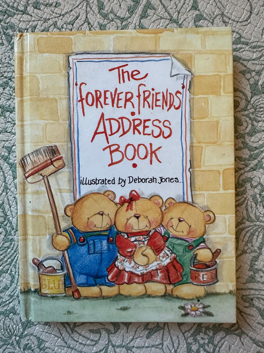 Vintage Forever Friends address book