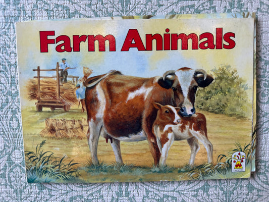 Vintage ‘Farm Animals’ pop up booklet