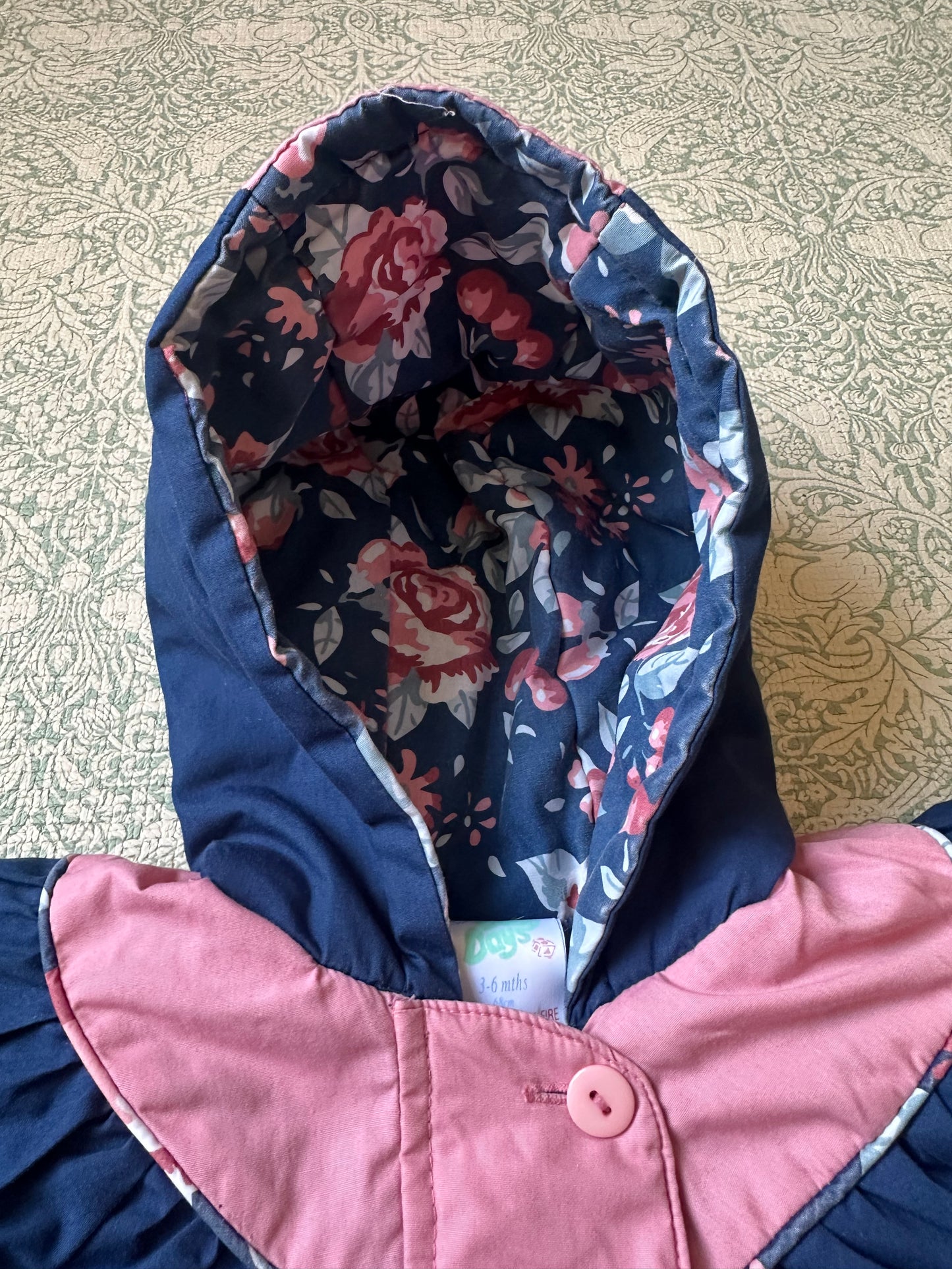 Vintage pram suit 3-6 months