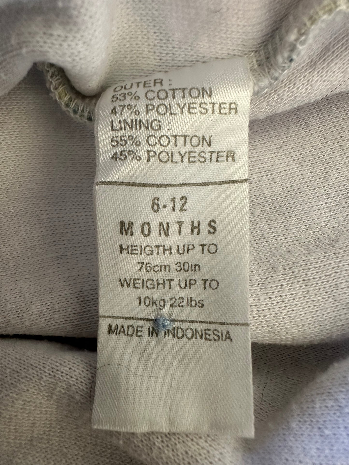 Vintage dungarees 6-12 months