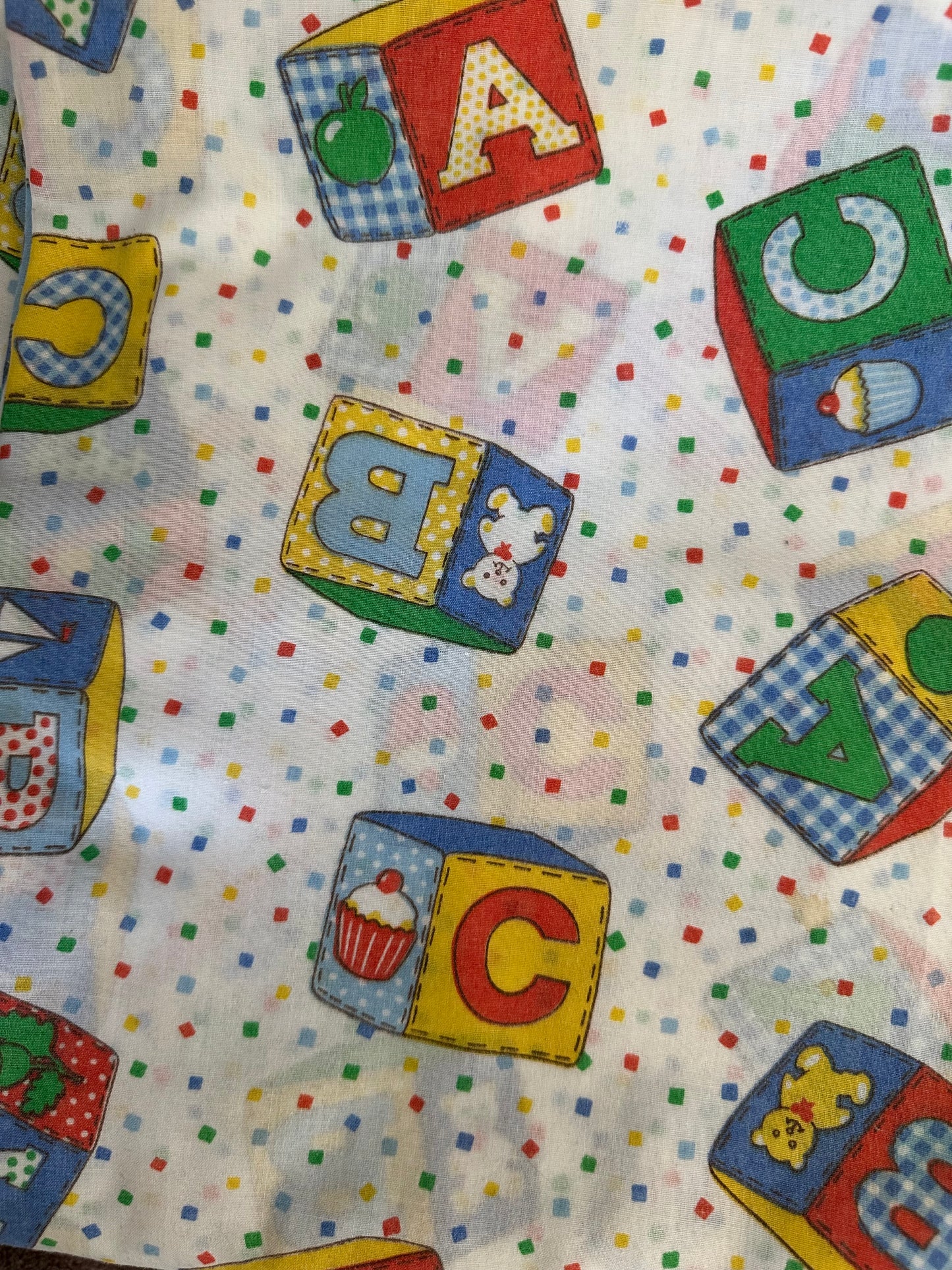Vintage children’s duvet cover