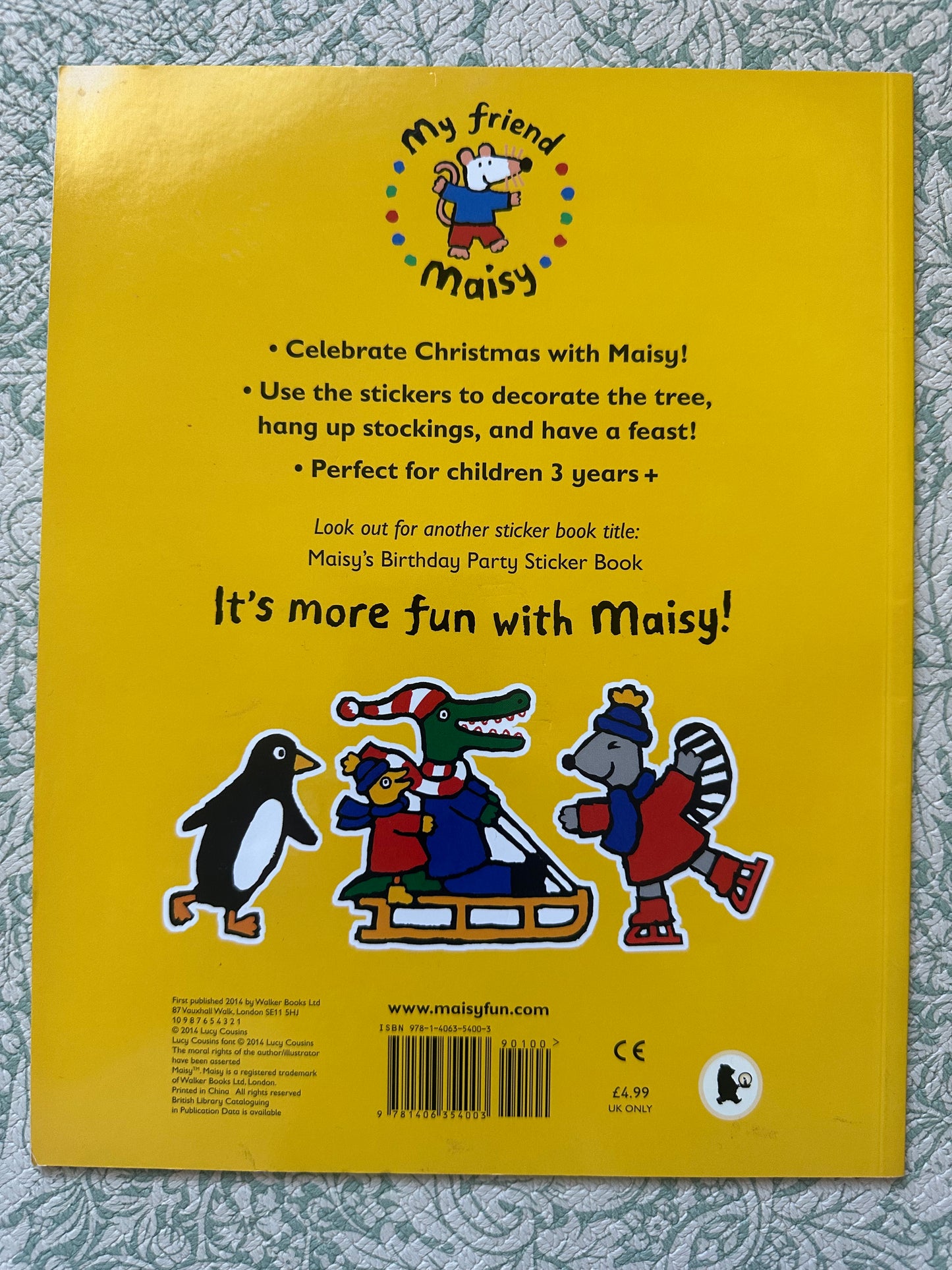 Maisy’s Christmas sticker book