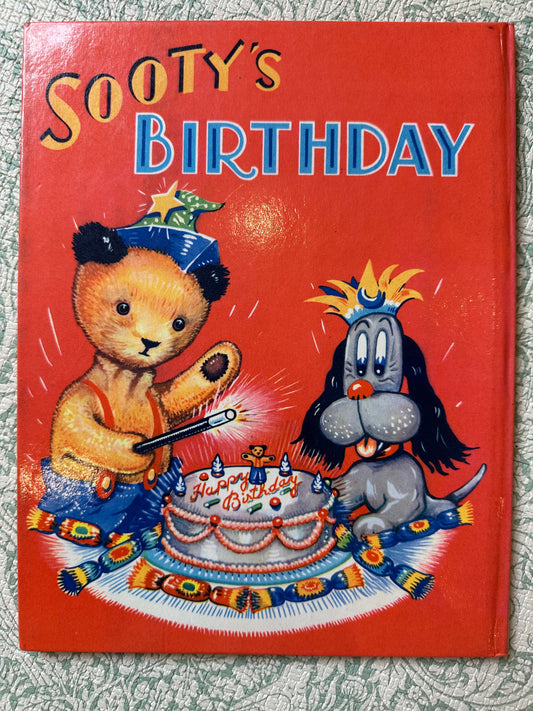 Vintage ‘Sooty’s Birthday’ book