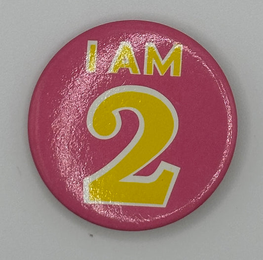 Vintage Birthday badge