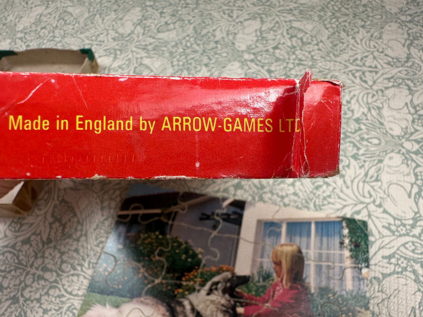 Vintage wooden puzzle