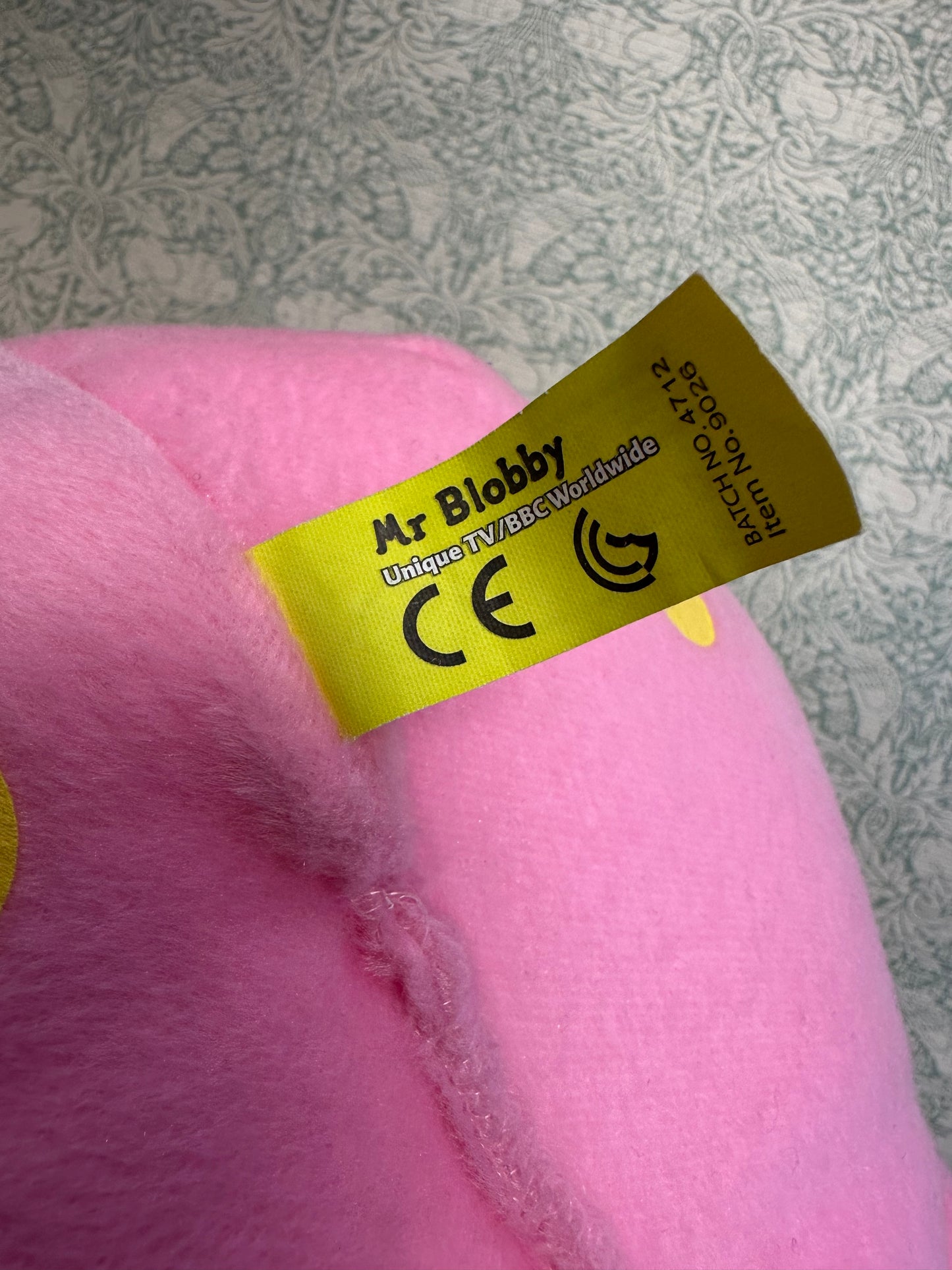 Vintage Mr Blobby plush