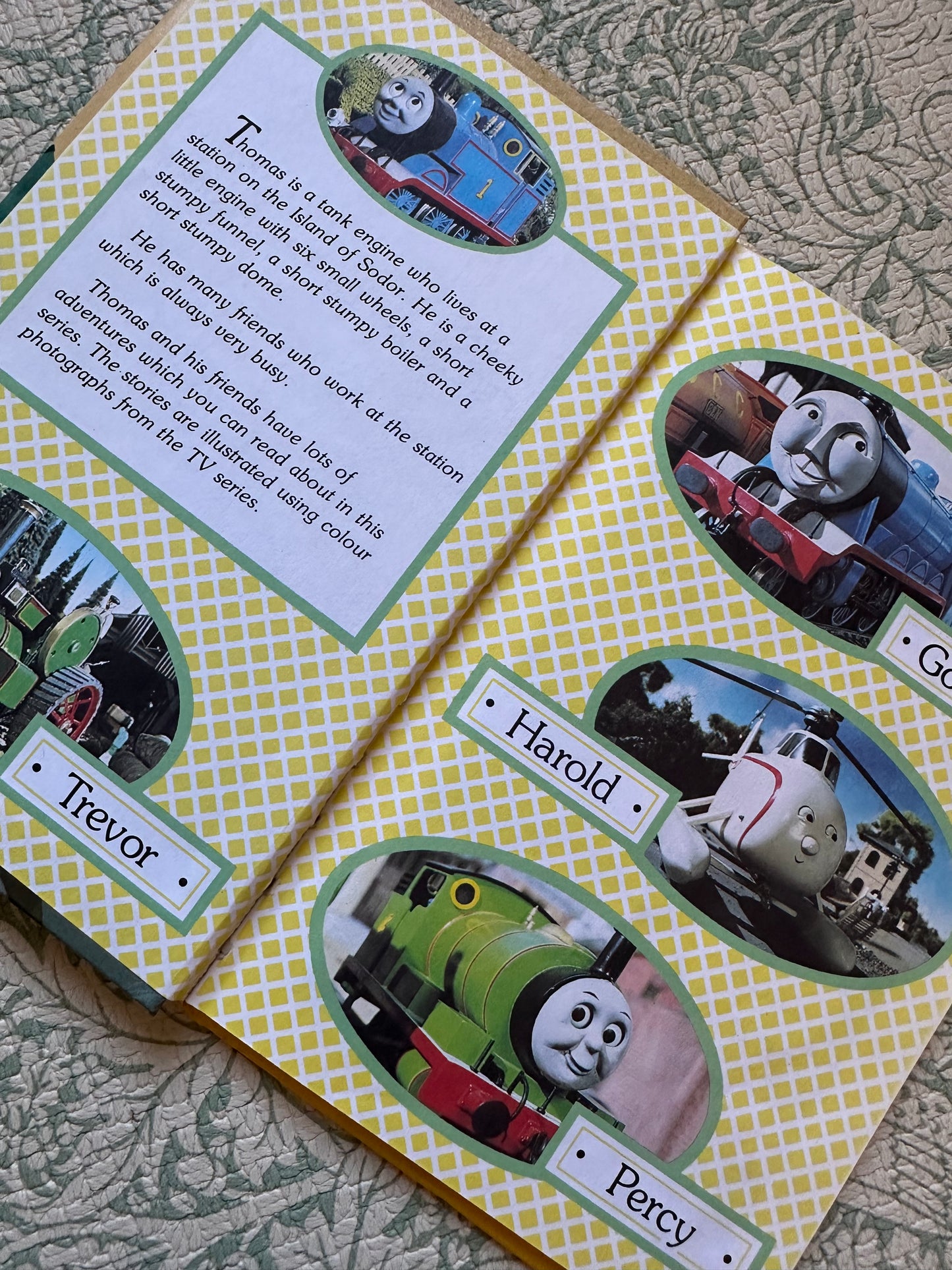 Vintage Thomas the Tank Engine and Friends book