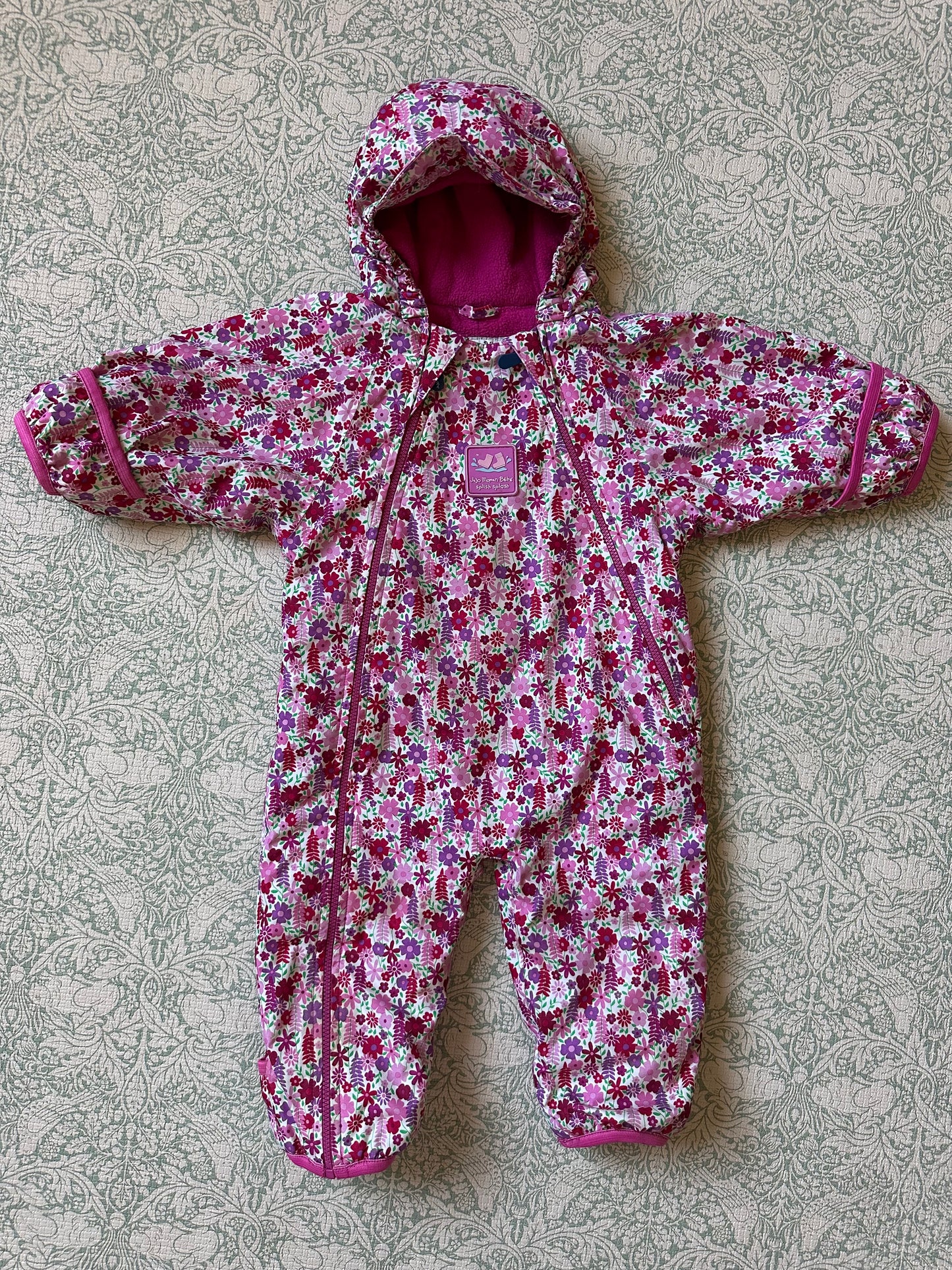 Jojo Maman Bebe puddle suit 3-6 months
