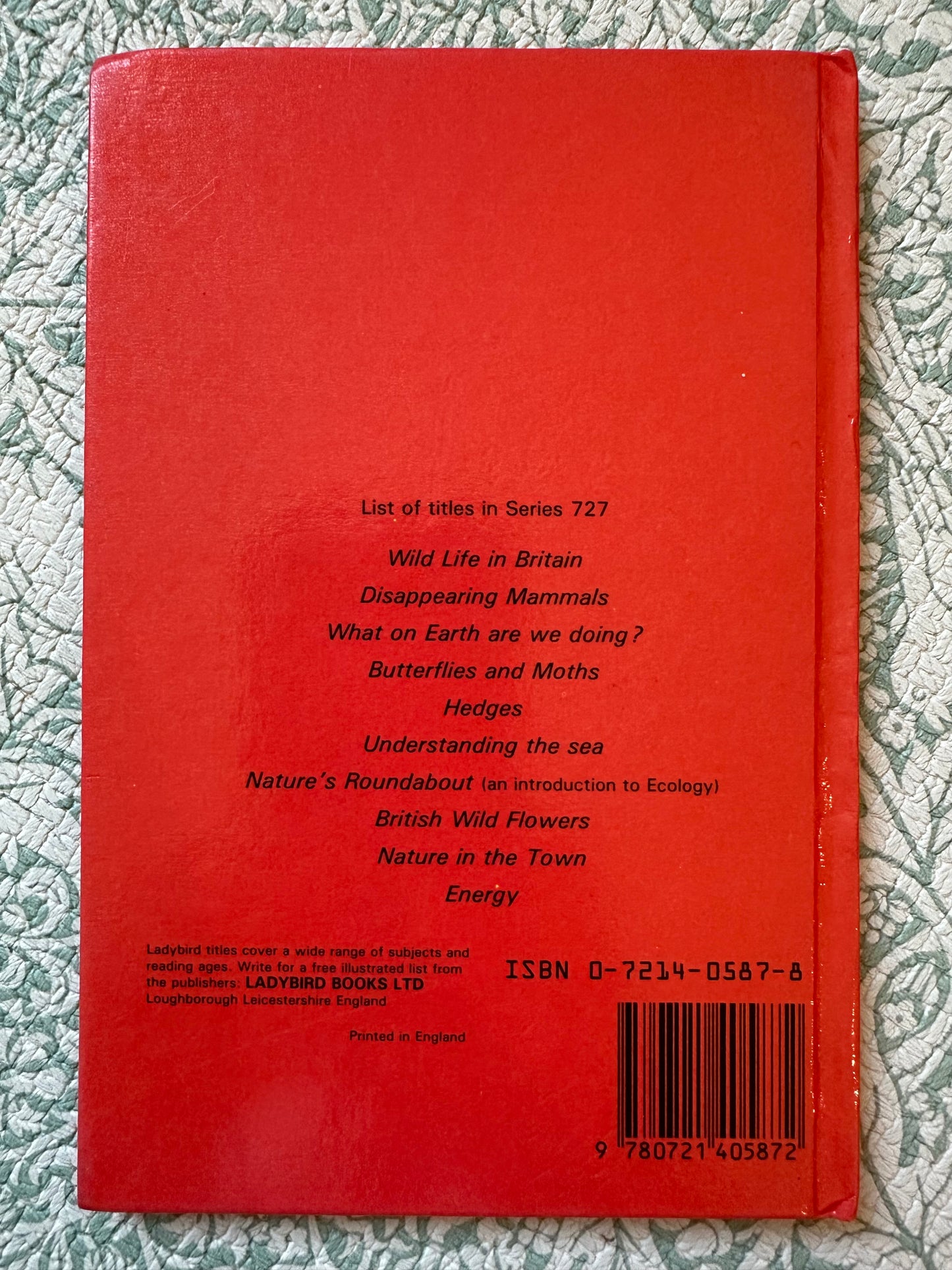 Vintage Ladybird ‘Hedges’ book