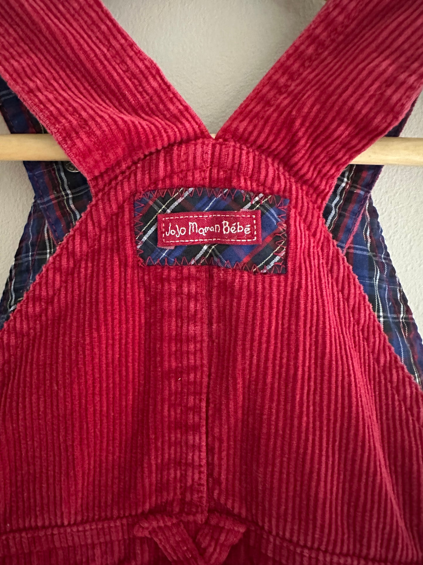 Jojo Maman Bebe dungarees 6-12 months