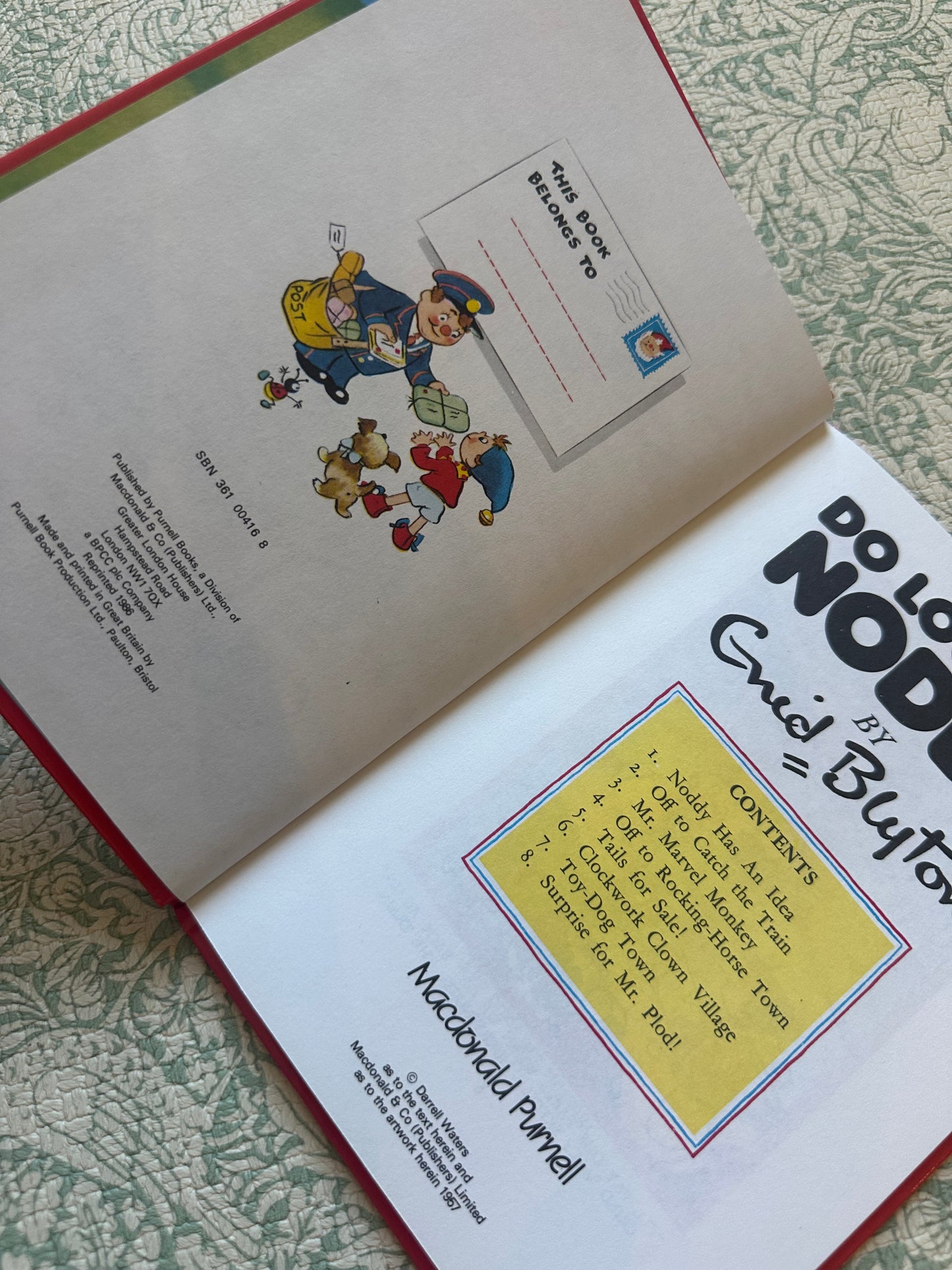 Vintage ‘Do Look Out Noddy’ book