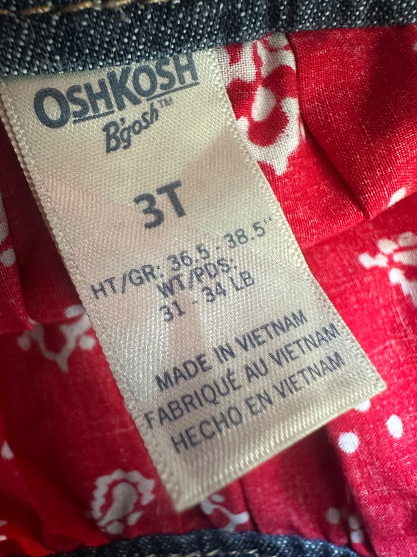 Oshkosh dress 3 years