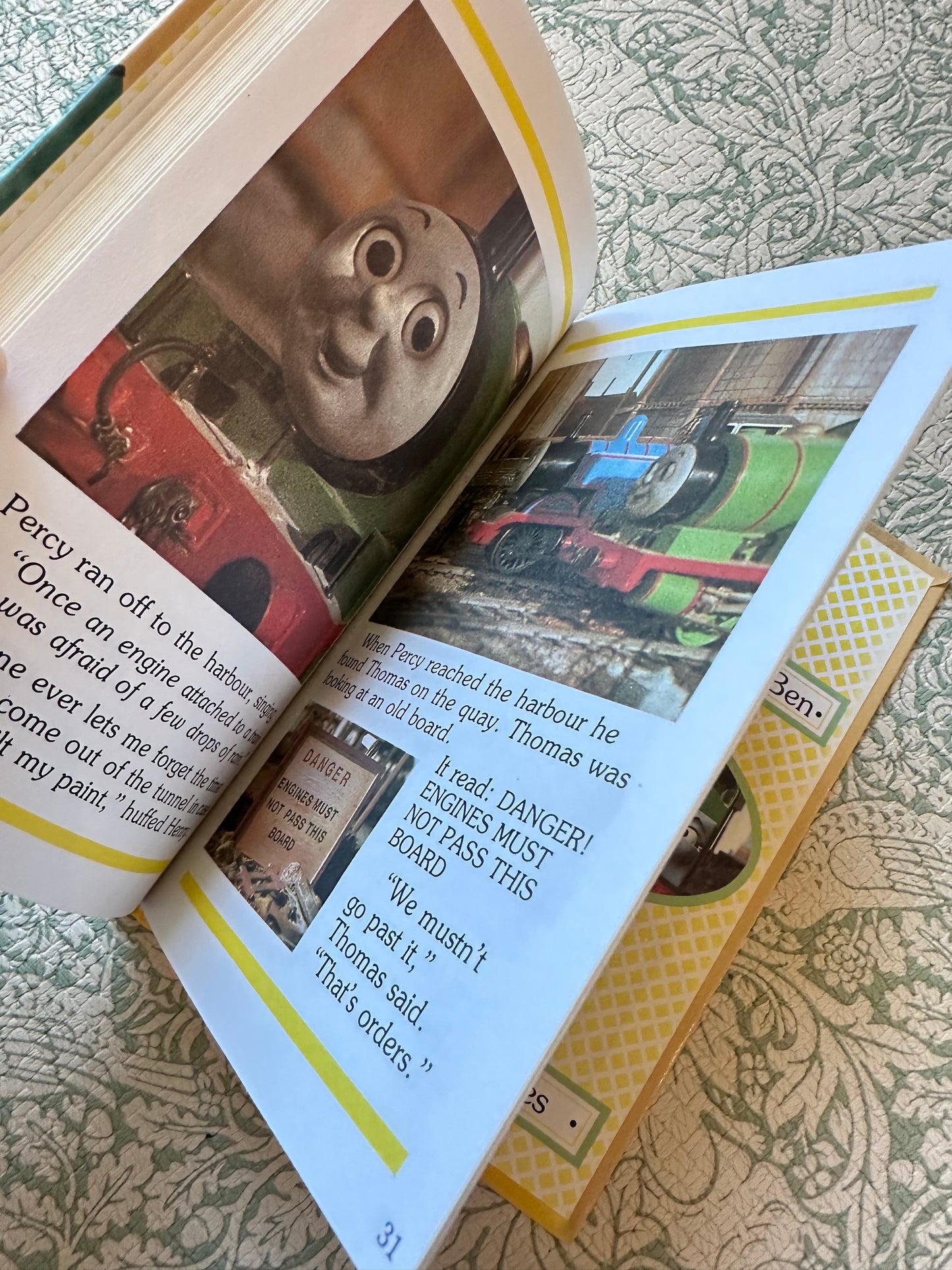 Vintage Thomas the Tank Engine and Friends book