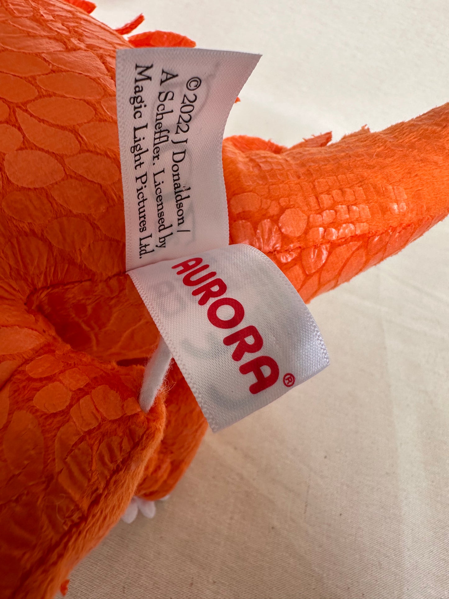 Zog plush