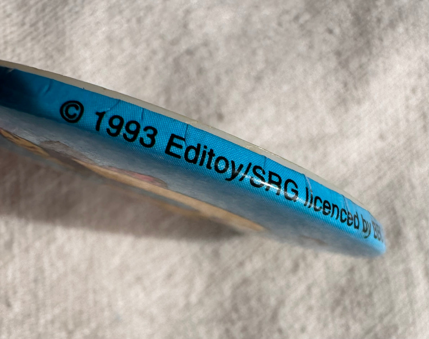 Vintage birthday badge