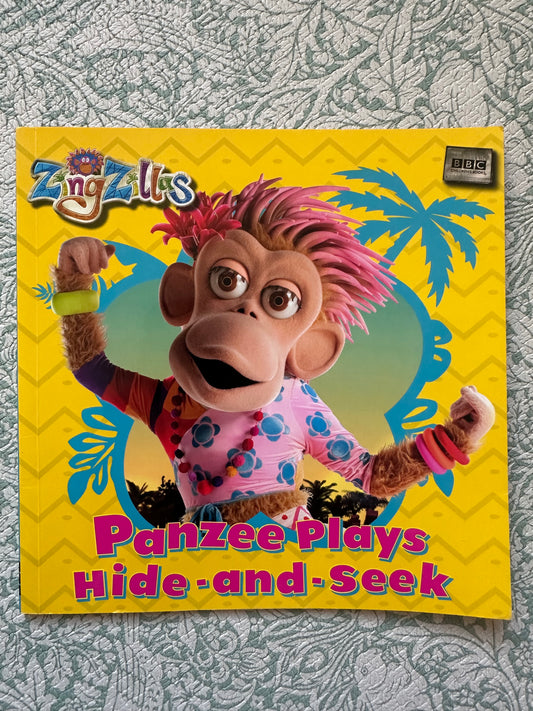 ZingZillas ‘Panzee plays hide-and-seek’ book