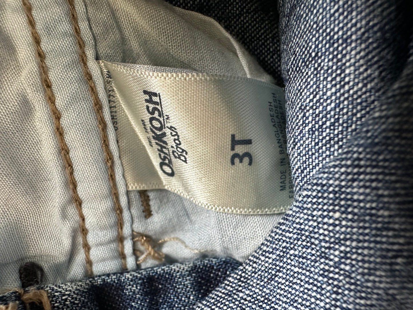 Oshkosh overalls 3 years