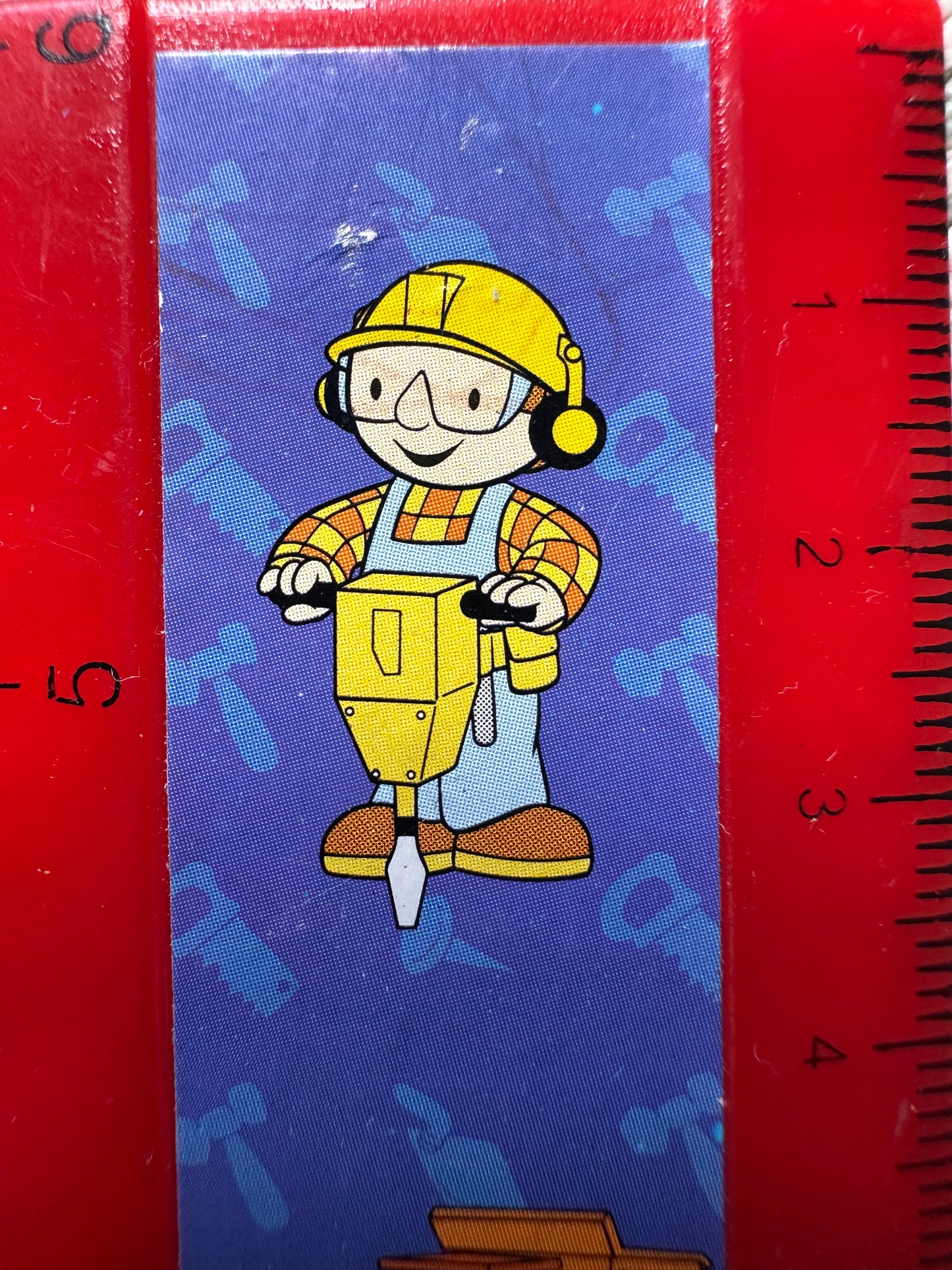 Bob the Builder ruler