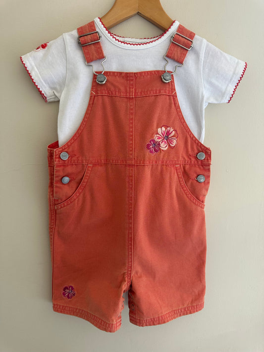 Vintage NEXT shortall set 12-18 months