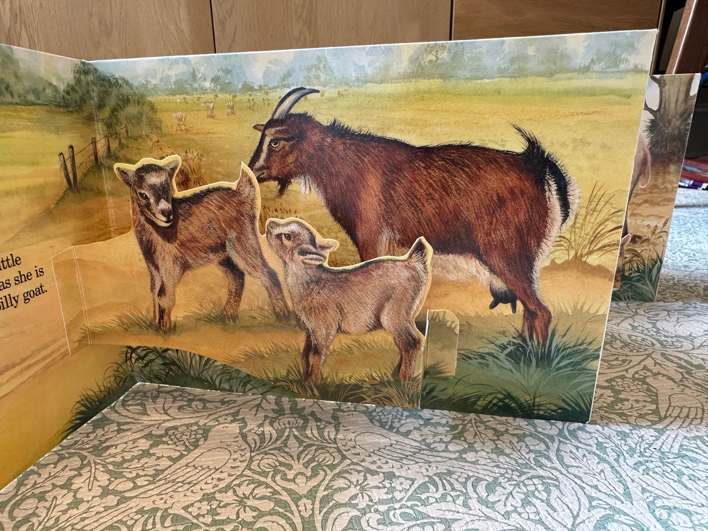Vintage ‘Farm Animals’ pop up booklet