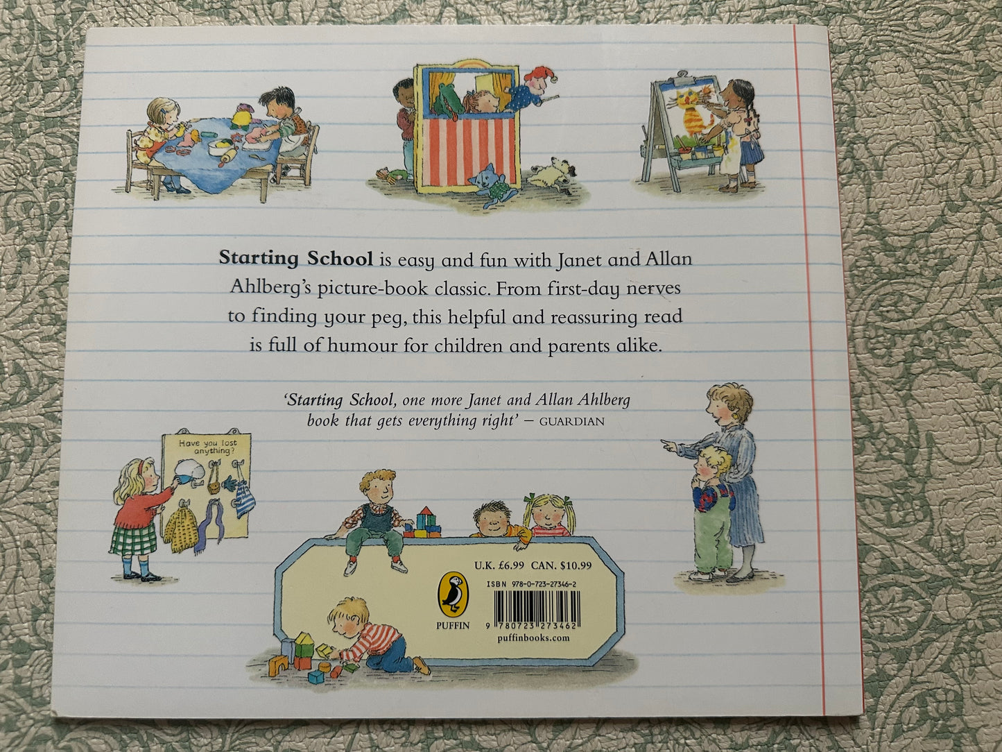 Starting School book