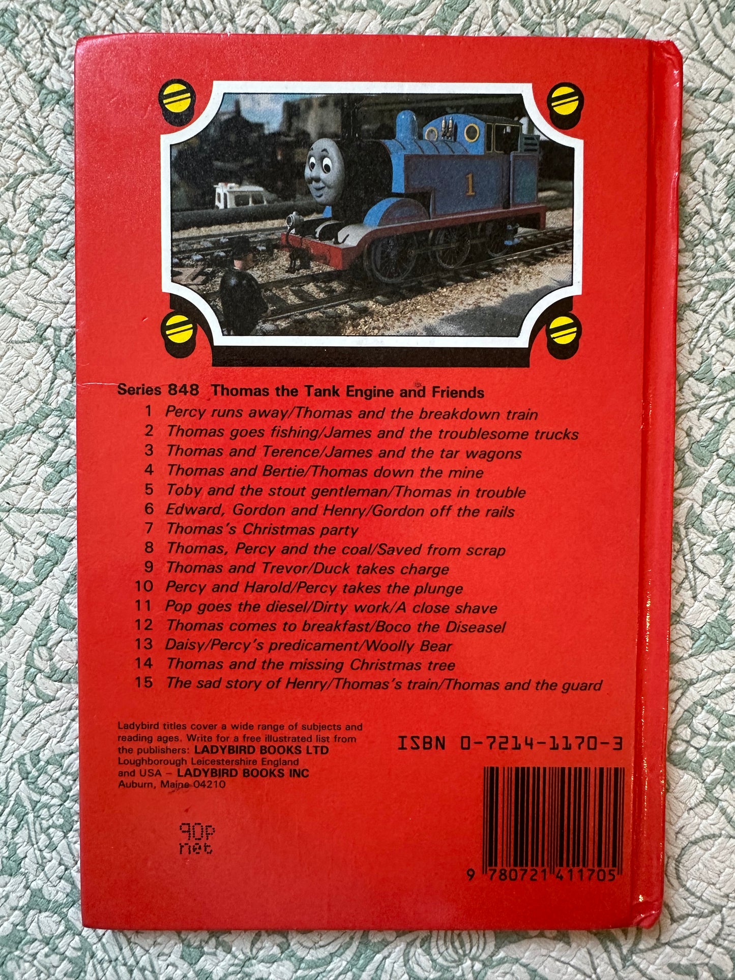Vintage Thomas the Tank Engine and Friends book
